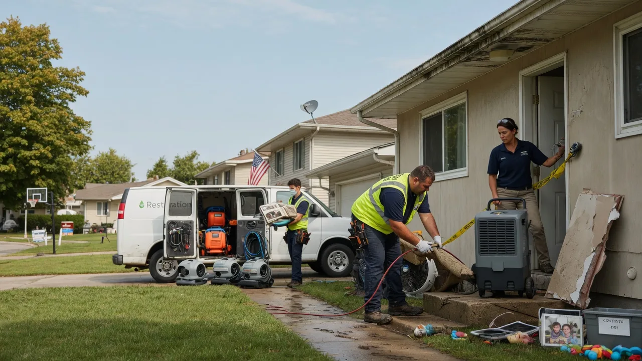 Water Damage Restoration in Staley, NC near me